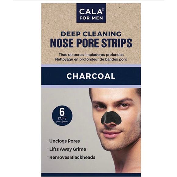K-Care Cala Men's Deep Cleansing Nose Pore Strips*Detox Purify*Korean skincare - Picture 1 of 2